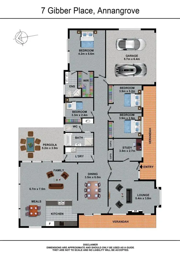 Floorplan of Homely house listing, Address available on request