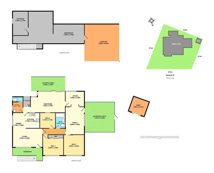 Floorplan of Homely house listing, 5 Elizabeth Street, Eleebana NSW 2282