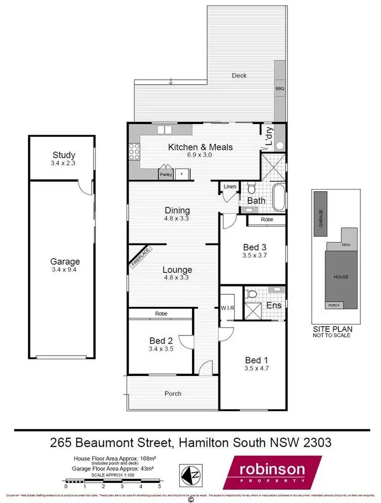 Floorplan of Homely house listing, 265 Beaumont Street, Hamilton South NSW 2303