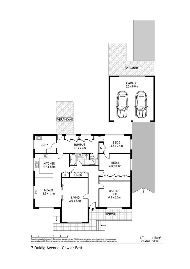 Floorplan of Homely house listing, 7 Duldig Avenue, Gawler East SA 5118