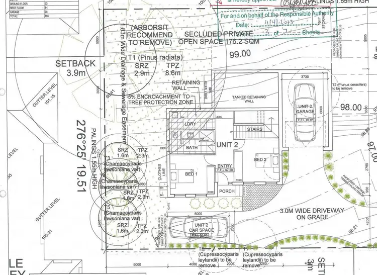 Floorplan of Homely land listing, 57A Holloway Road, Croydon North VIC 3136