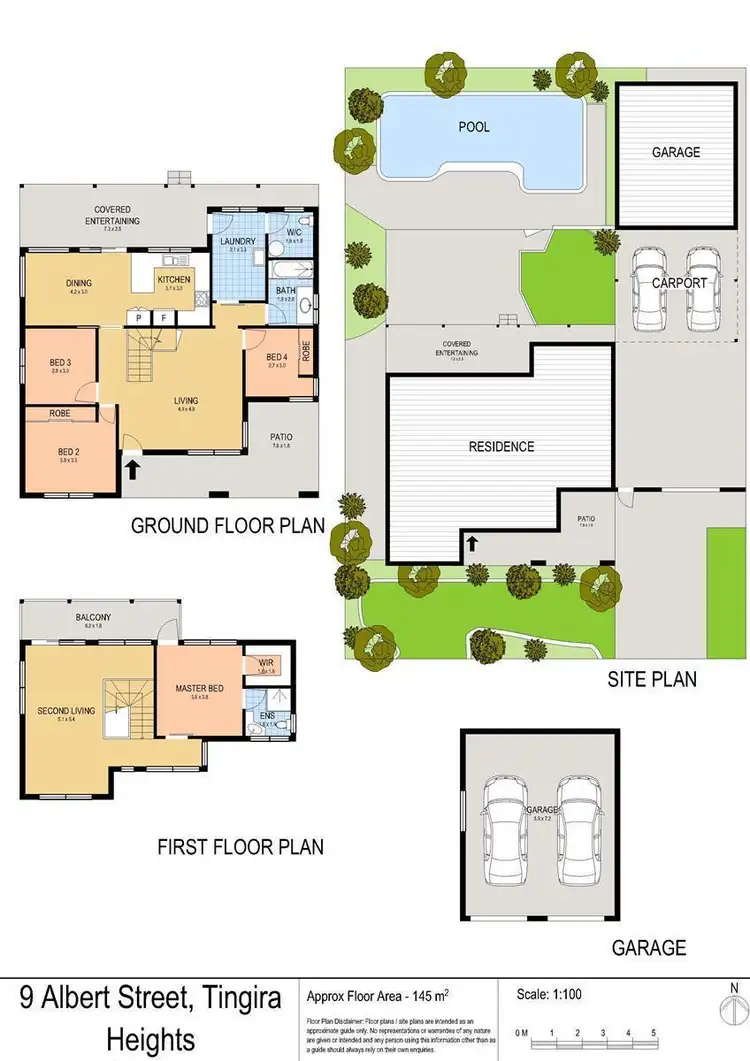 Floorplan of Homely house listing, 9 Albert Street, Tingira Heights NSW 2290