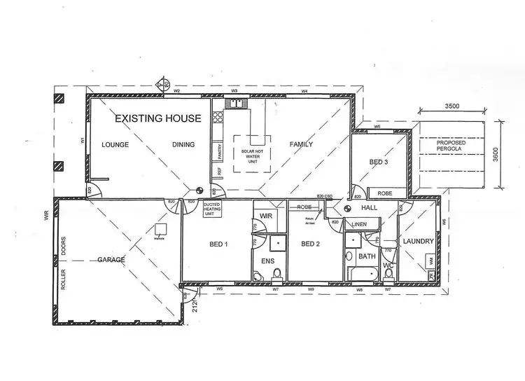 Floorplan of Homely house listing, 4 Pro Hart Drive, Baranduda VIC 3691