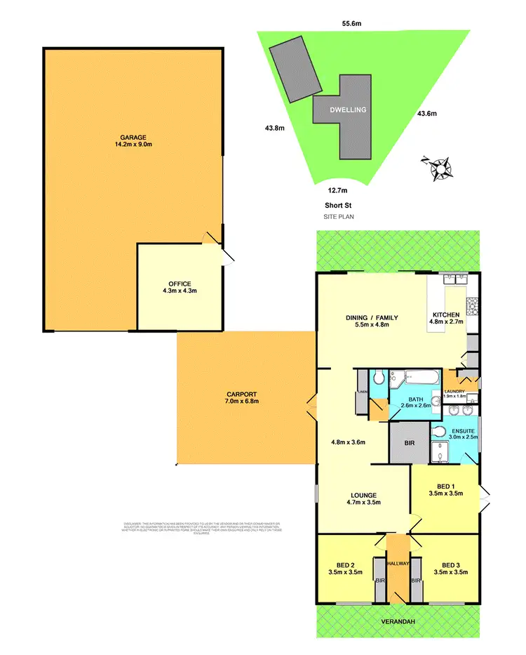 Floorplan of Homely house listing, 2 Short Street, West Wallsend NSW 2286