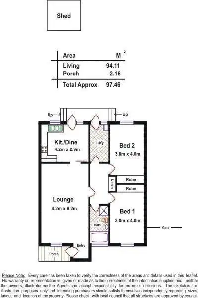 Floorplan of Homely house listing, 24 Kingfisher Road, Noarlunga Downs SA 5168