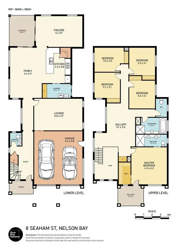 Floorplan of Homely house listing, 8 Seaham Street, Nelson Bay NSW 2315