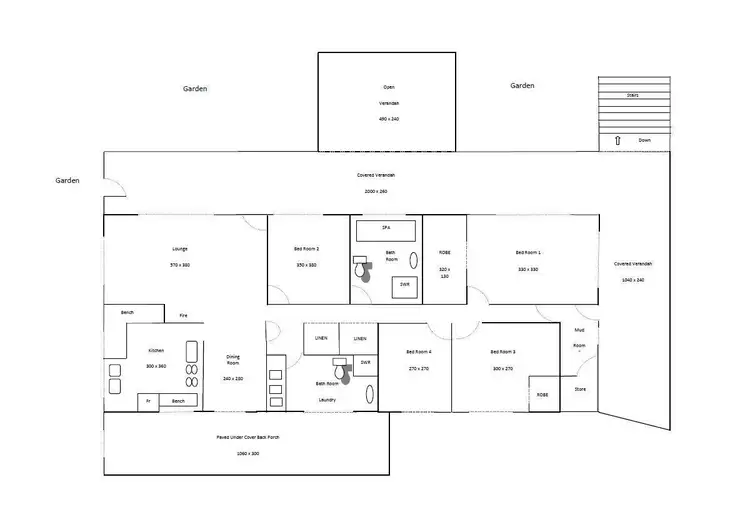 Floorplan of Homely house listing, 1539 Gullies Road, Jindabyne NSW 2627
