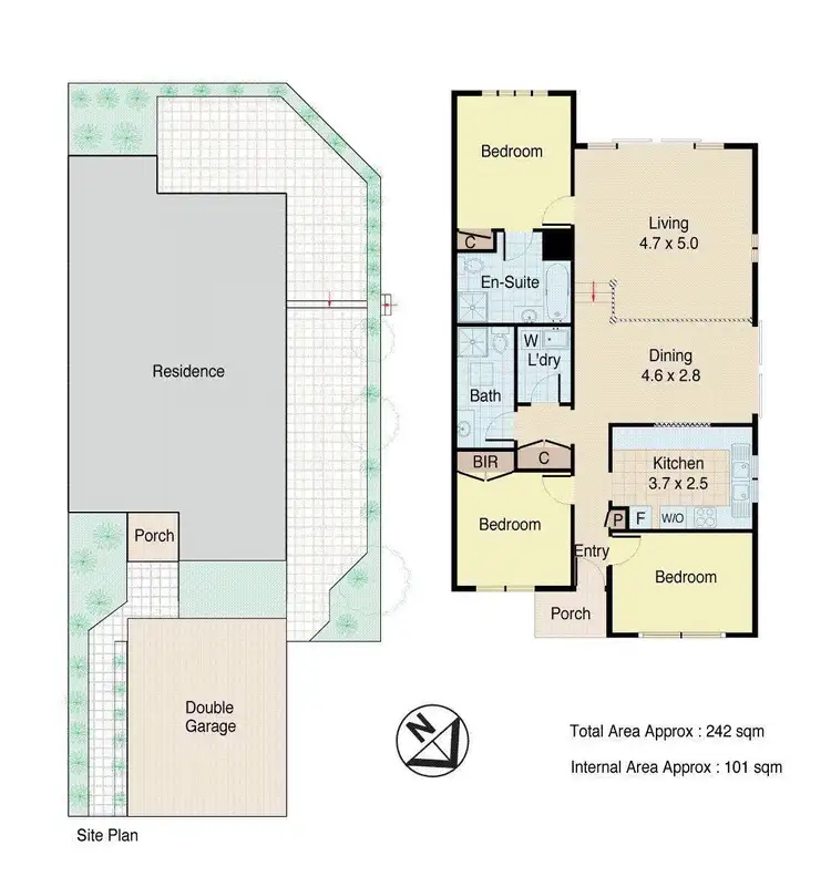 Floorplan of Homely villa listing, 12/3-9 Beach Street, Tennyson Point NSW 2111
