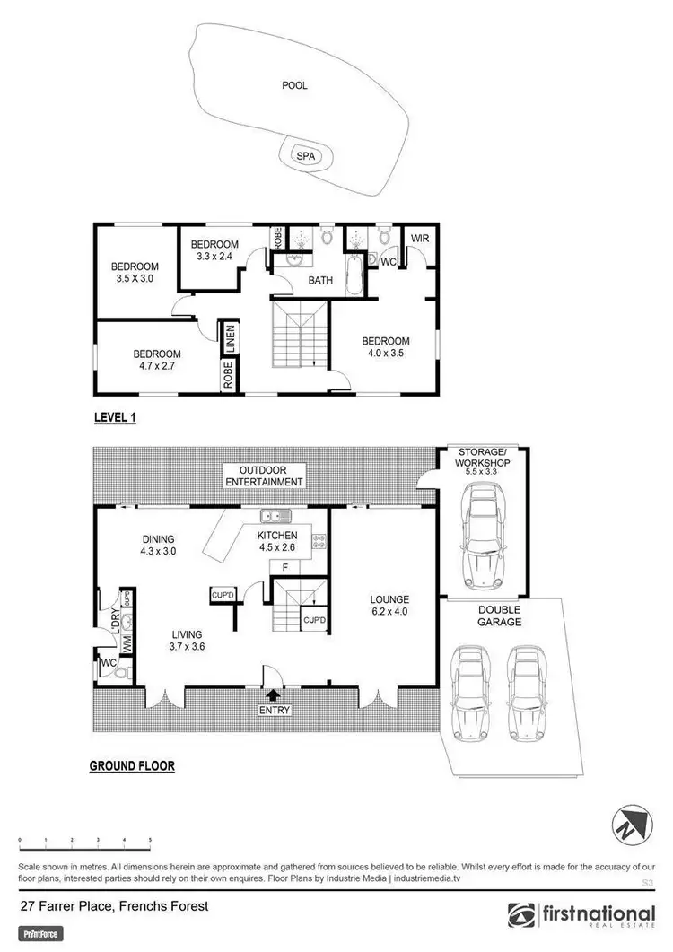 Floorplan of Homely house listing, 27 Farrer Place, Frenchs Forest NSW 2086
