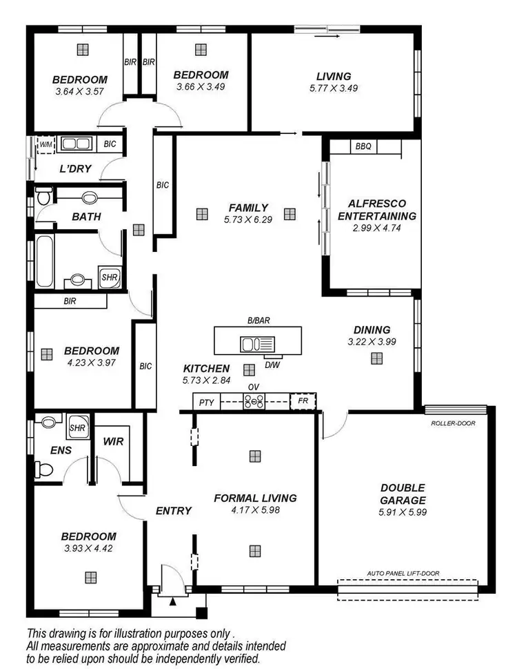 Floorplan of Homely house listing, 56 Stanley Street, Erindale SA 5066