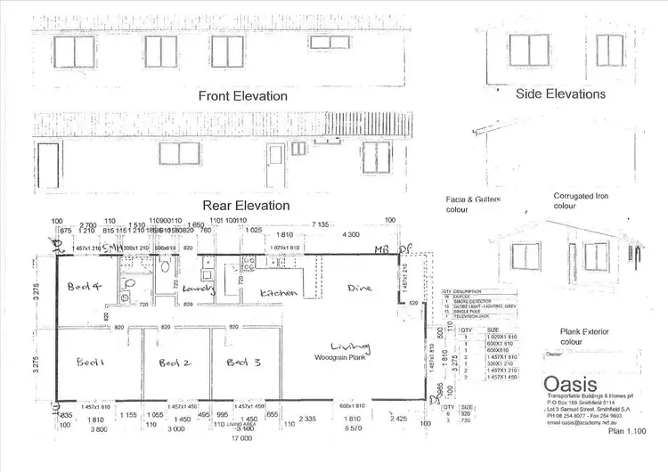 Floorplan of Homely house listing, 58 Marshall Road, Port Victoria SA 5573