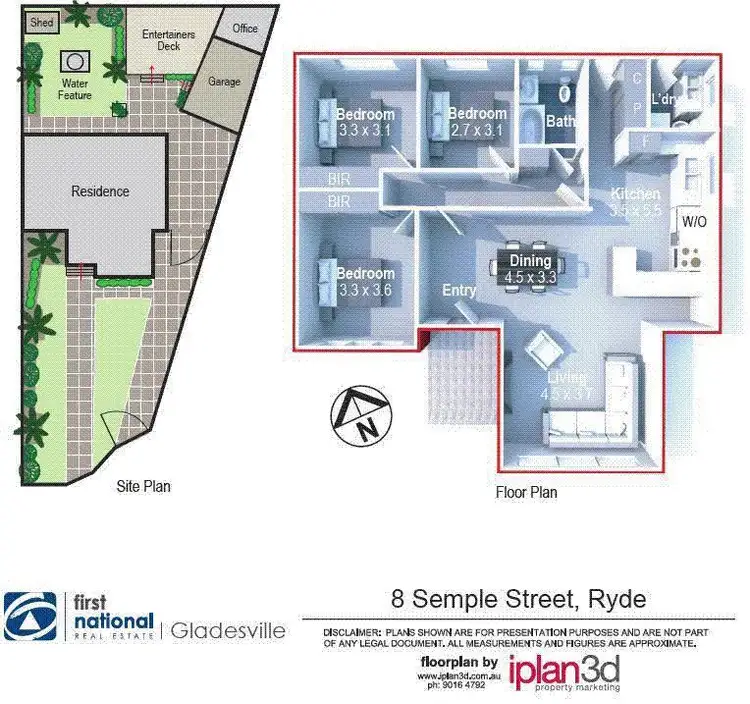 Floorplan of Homely house listing, 8 Semple Street, Ryde NSW 1680