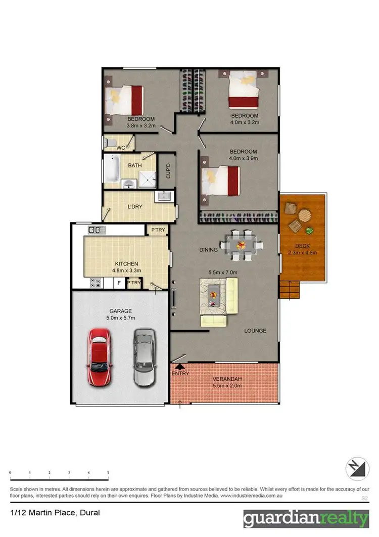 Floorplan of Homely unit listing, Address available on request
