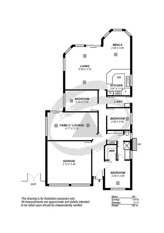 Floorplan of Homely house listing, 29 Clover Way, Nairne SA 5252