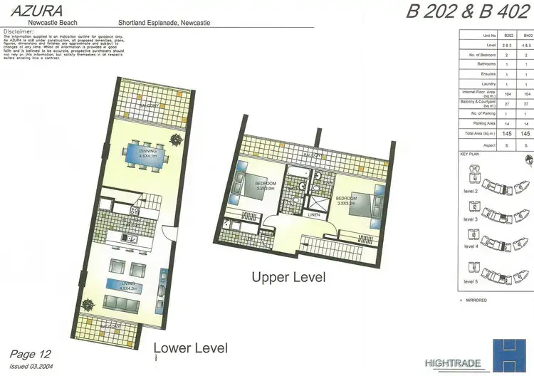 Floorplan of Homely apartment listing, B202/1 Moroney Avenue, Newcastle East NSW 2300
