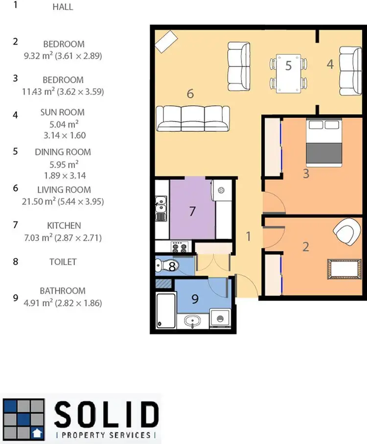 Floorplan of Homely apartment listing, 7/16 Swan Street, Cooks Hill NSW 2300