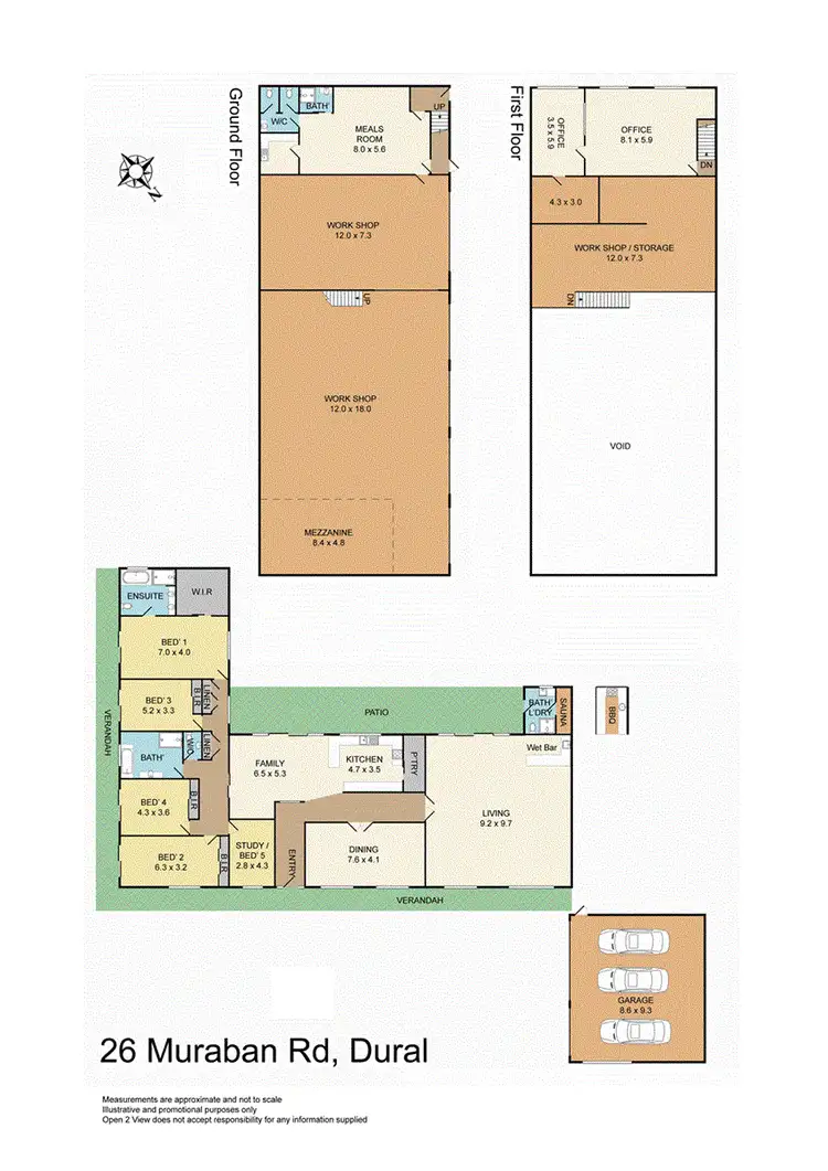 Floorplan of Homely house listing, 26 Muraban Road, Dural NSW 2158