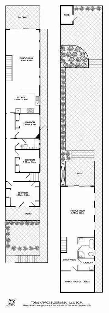 Floorplan of Homely house listing, 68 Blackwall Point Road, Chiswick NSW 2046