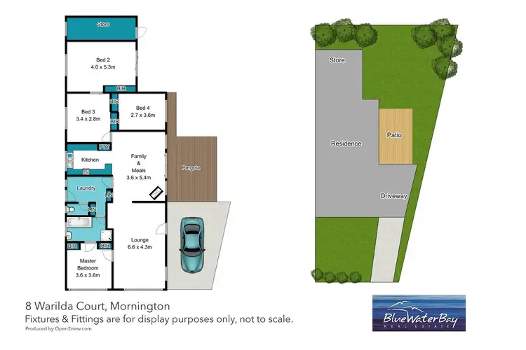 Floorplan of Homely house listing, 8 Warilda Court, Mornington VIC 3931