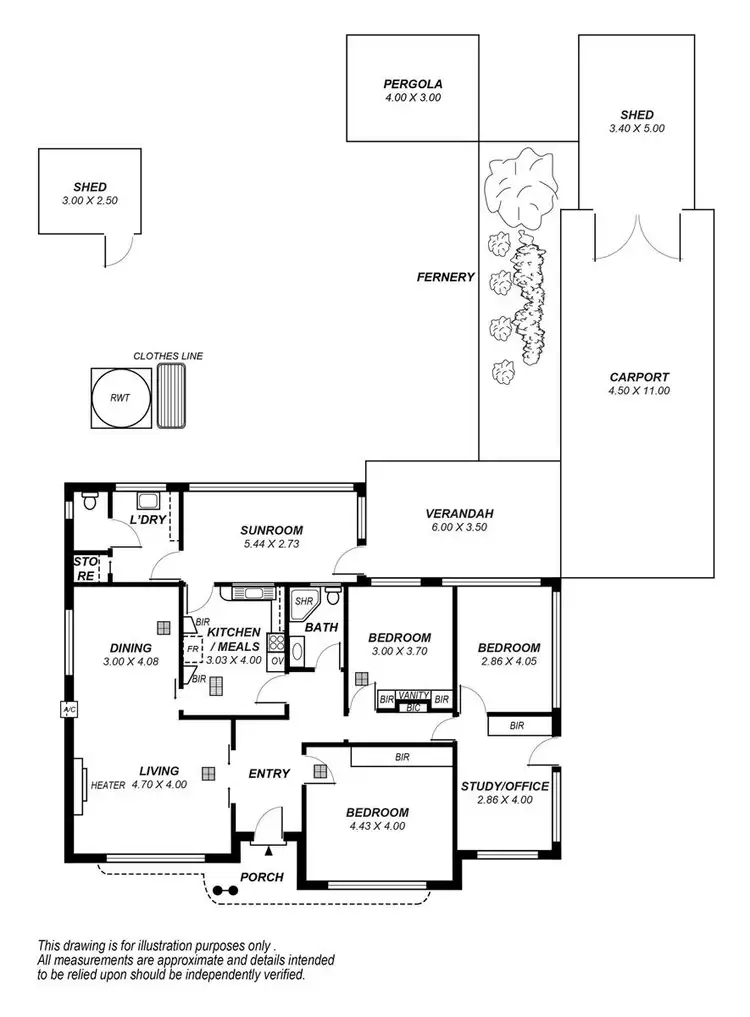 Floorplan of Homely house listing, 2 Glenloth Avenue, Westbourne Park SA 5041