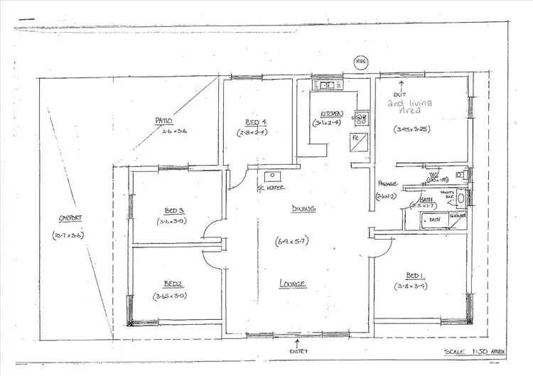 Floorplan of Homely house listing, 4 Esther Lane, Port Julia SA 5575