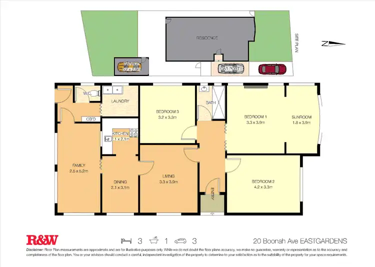 Floorplan of Homely house listing, 20 Boonah Avenue, Eastgardens NSW 2036