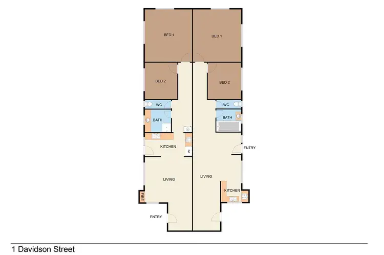 Floorplan of Homely house listing, 1 Davidson Street, East Side NT 870