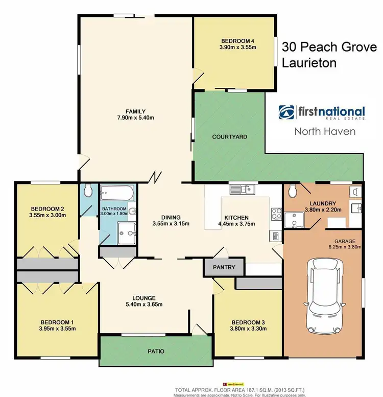 Floorplan of Homely house listing, 30 Peach Grove, Laurieton NSW 2443