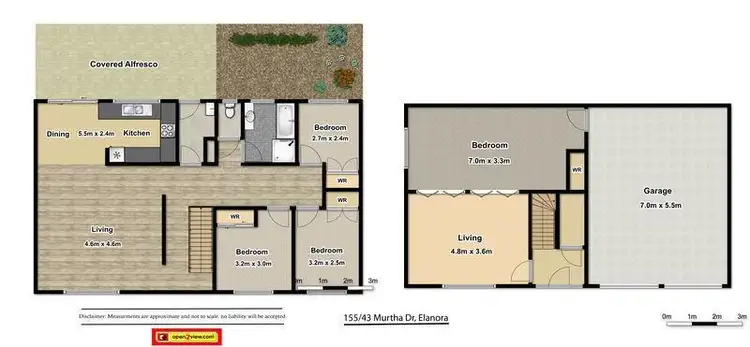 Floorplan of Homely unit listing, 155/43 Murtha Drive, Elanora QLD 4221