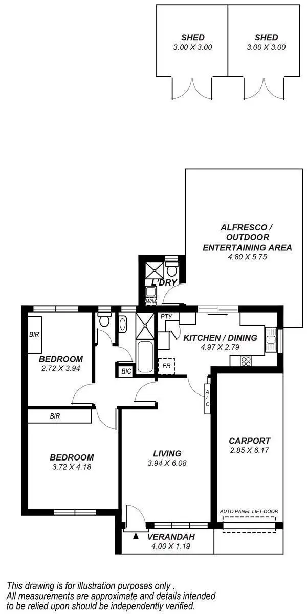 Floorplan of Homely house listing, 3A Kilbryde Road, Torrens Park SA 5062