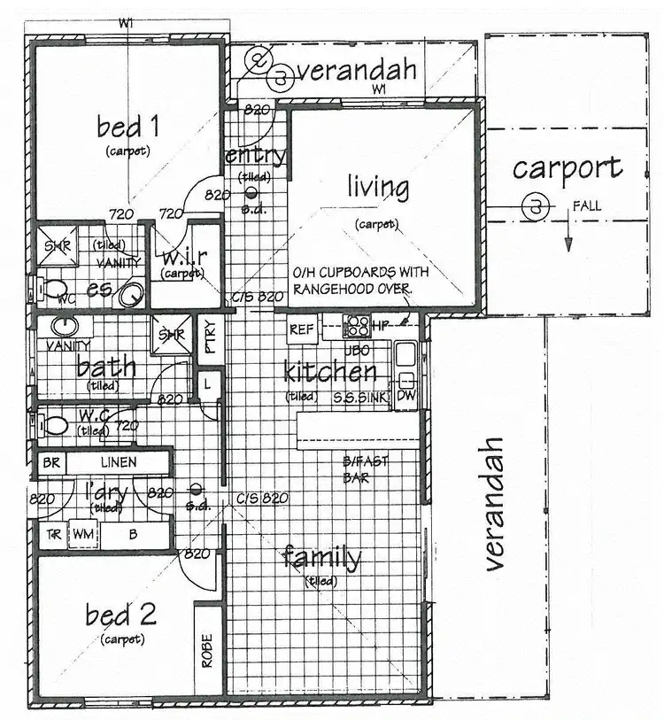 Floorplan of Homely townhouse listing, 2/5 Golden Grove, Red Cliffs VIC 3496