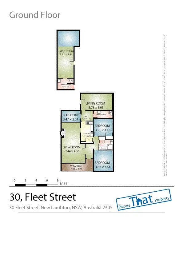 Floorplan of Homely house listing, 30 Fleet Street, New Lambton NSW 2305