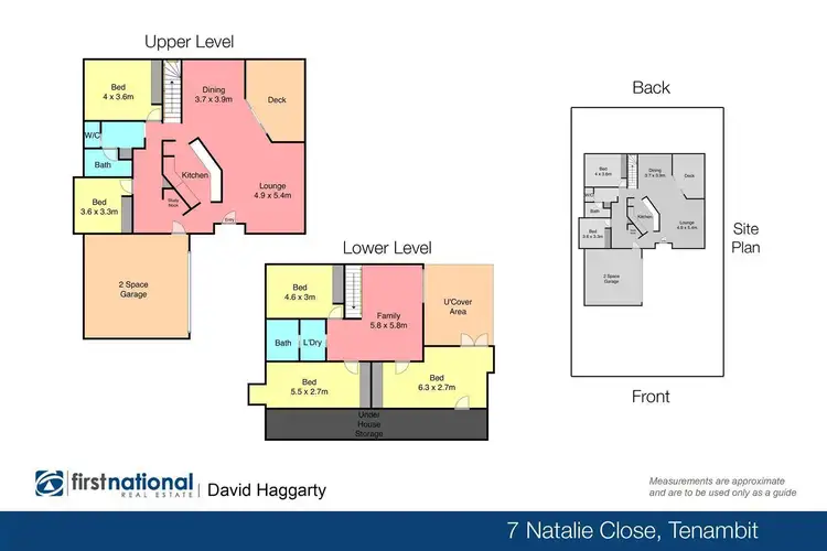 Floorplan of Homely house listing, 7 Natalie Close, Tenambit NSW 2323