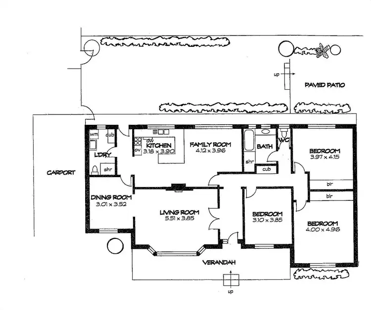 Floorplan of Homely house listing, 5 Borthwick Court, Beaumont SA 5066