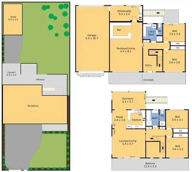 Floorplan of Homely house listing, 1354 Murradoc Road, St Leonards VIC 3223