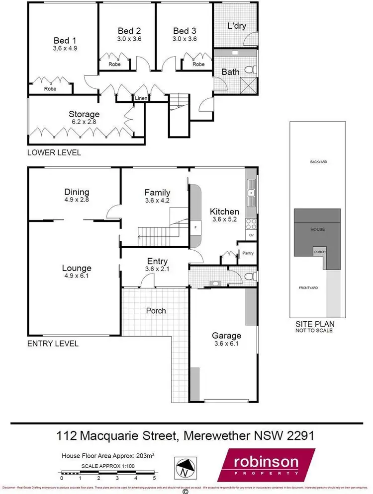 Floorplan of Homely house listing, 112 Macquarie Street, Merewether NSW 2291