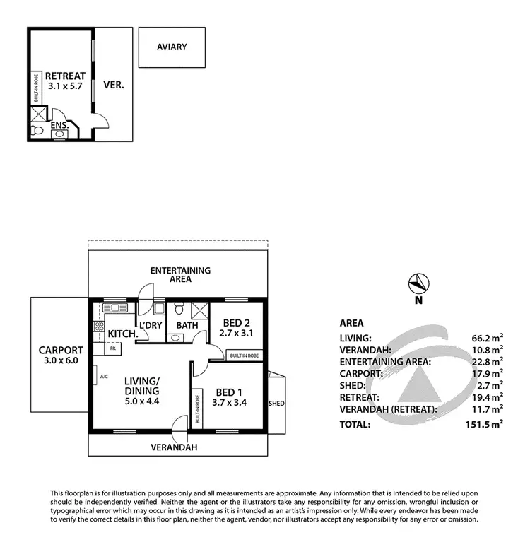 Floorplan of Homely house listing, 4/9 Allargue Street, Nairne SA 5252