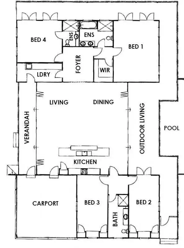 Floorplan of Homely house listing, 64 Kapang Drive, Cable Beach WA 6726