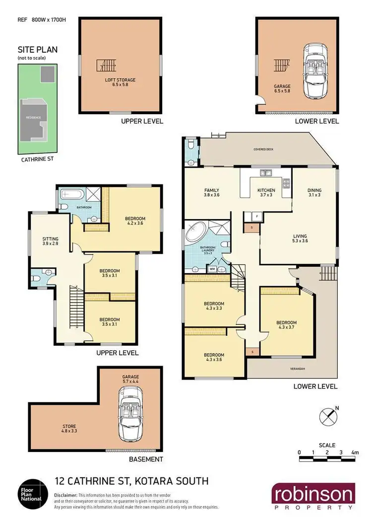 Floorplan of Homely house listing, 12 Cathrine Street, Kotara South NSW 2289