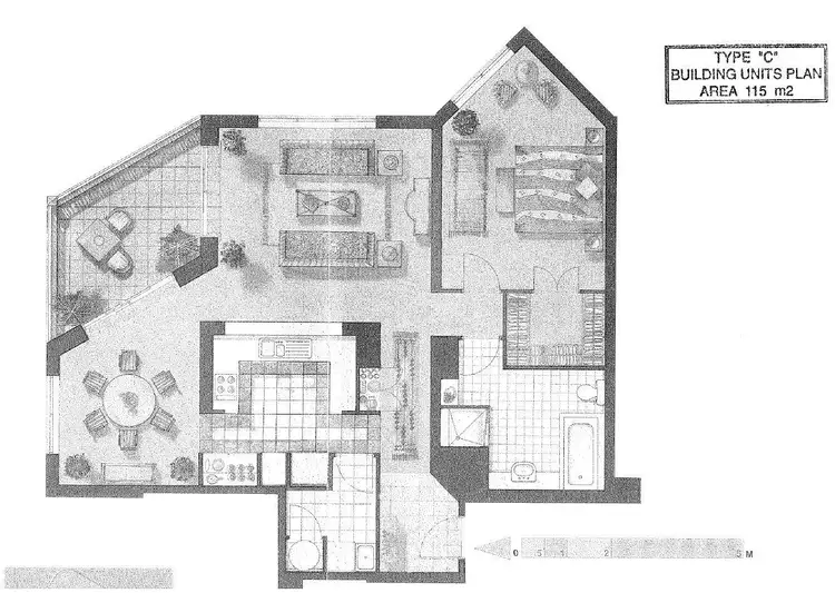 Floorplan of Homely apartment listing, Belle Maison/129 Surf Parade, Broadbeach QLD 4218