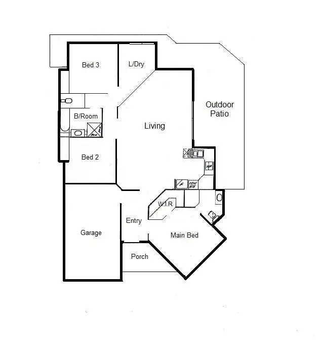 Floorplan of Homely house listing, 2/2 Sophie Street, Goonellabah NSW 2480