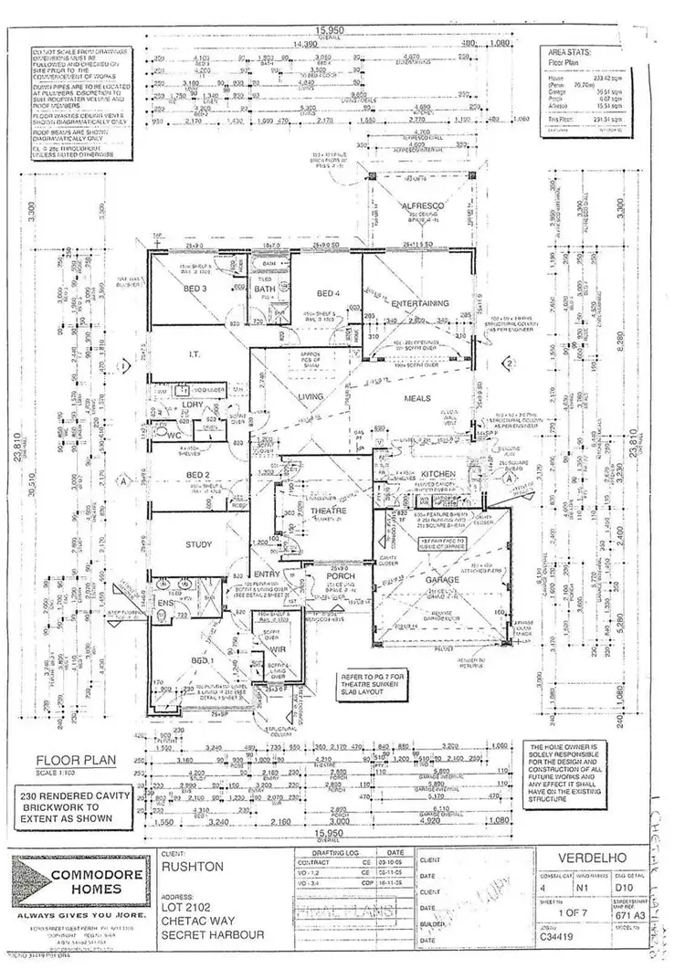 Floorplan of Homely house listing, 1 Chetac Way, Secret Harbour WA 6173