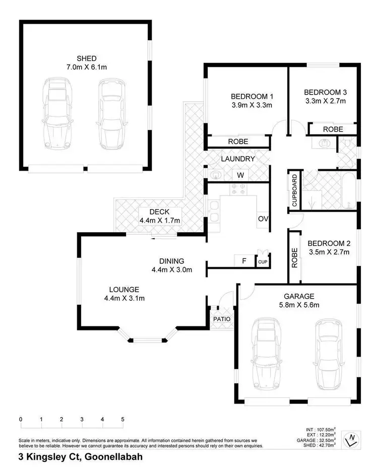 Floorplan of Homely house listing, 3 Kingsley Court, Goonellabah NSW 2480