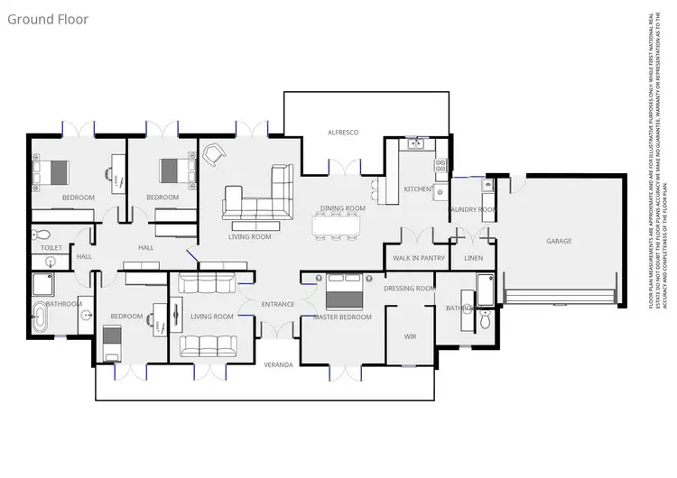 Floorplan of Homely house listing, 33 Dingle Road, Beechworth VIC 3747