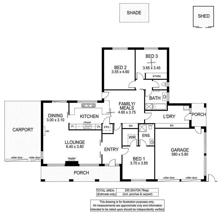 Floorplan of Homely house listing, 12 Oakmount Court, West Lakes SA 5021