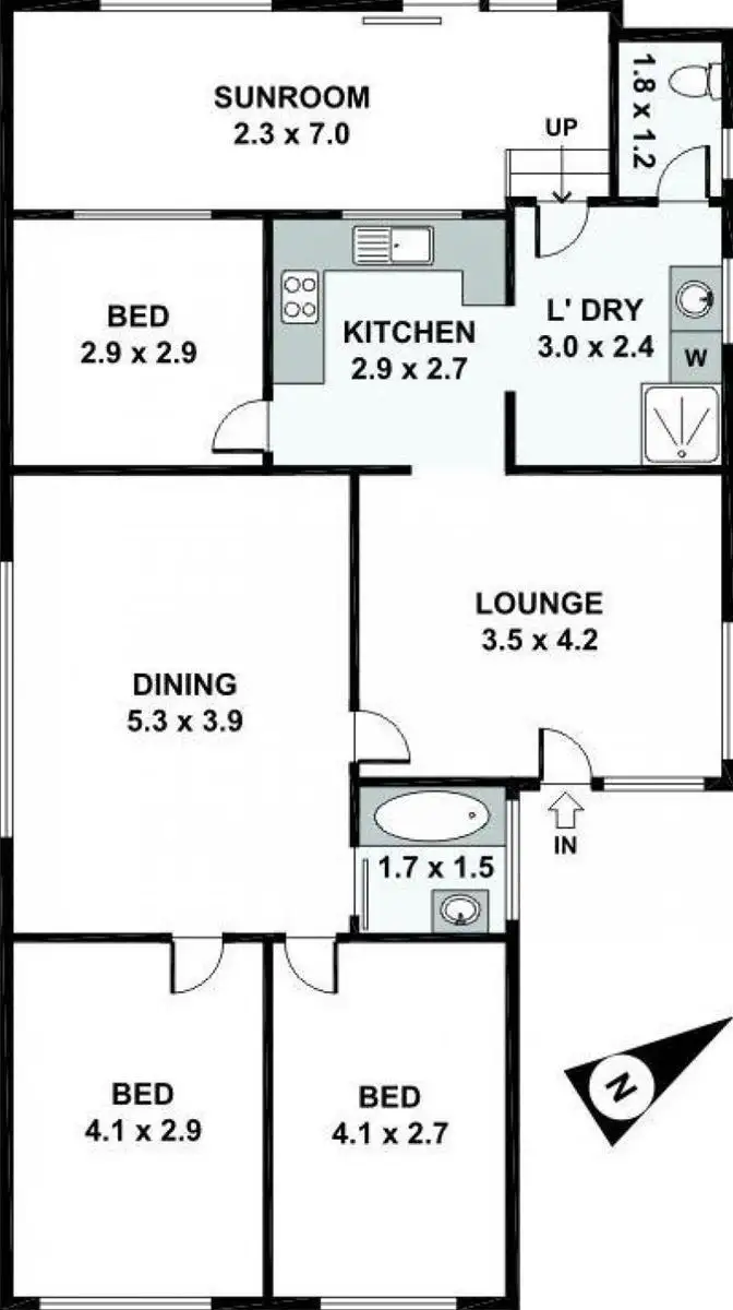 Floorplan of Homely house listing, 15 Wenden Street, Fairfield NSW 2165