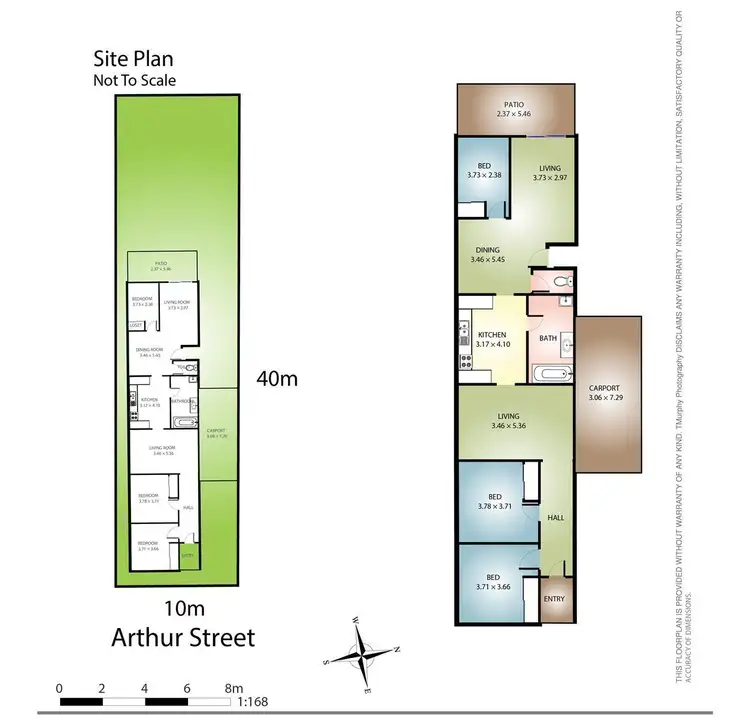 Floorplan of Homely house listing, 40 Arthur Street, Mayfield NSW 2304