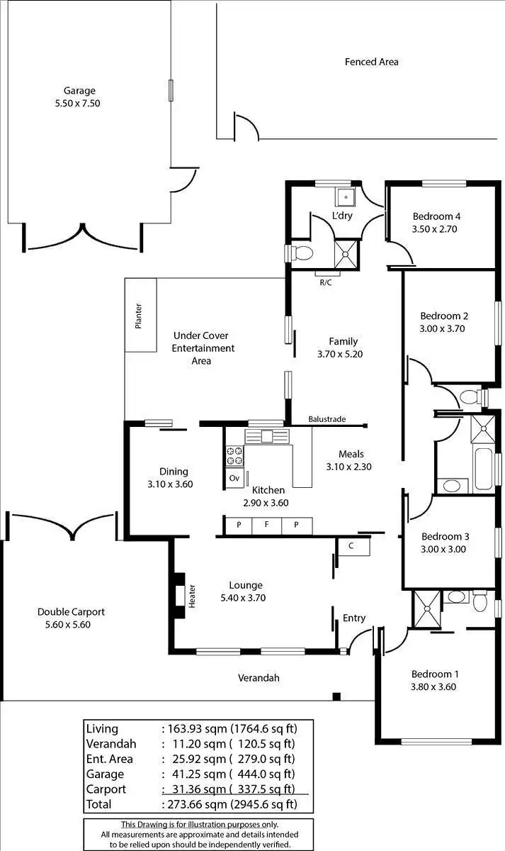 Floorplan of Homely house listing, 10 Jasper Street, Salisbury East SA 5109