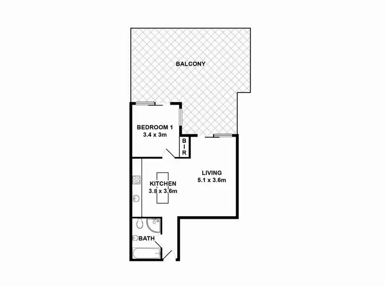 Floorplan of Homely apartment listing, 108/16 Holdfast Promenade, Glenelg SA 5045