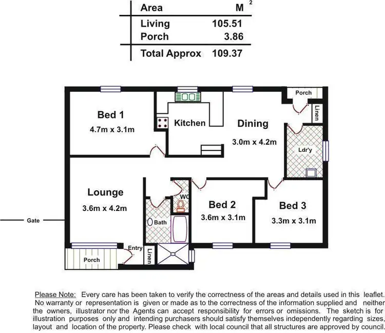 Floorplan of Homely house listing, 3 Dimboola Court, Craigmore SA 5114